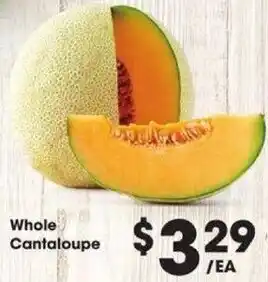 Kroger Whole Cantaloupe offer