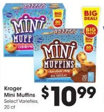 Kroger Kroger Mini Muffins offer