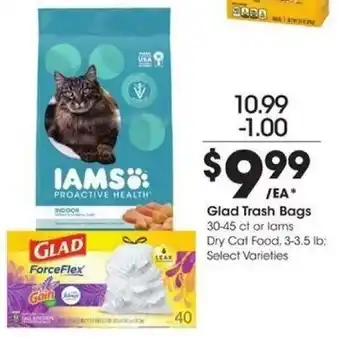 Kroger Glad Trash Bags offer