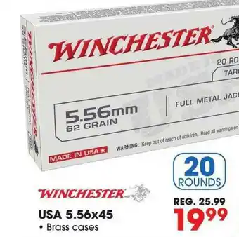 Big 5 Winchester Usa 5.56x45 offer