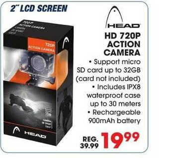 Big 5 Head Hd 720p Action Camera offer