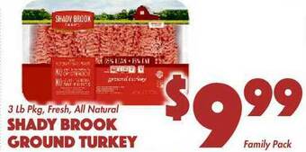 The Food Emporium Shady Brook Ground Turkey offer