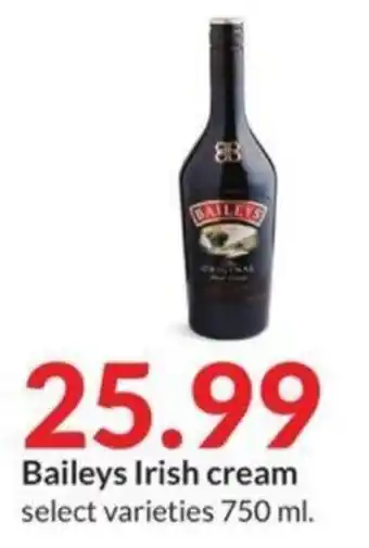 Hy-Vee Baileys Irish cream 750 ml. offer