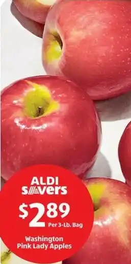Aldi Washington Pink Lady Apples offer