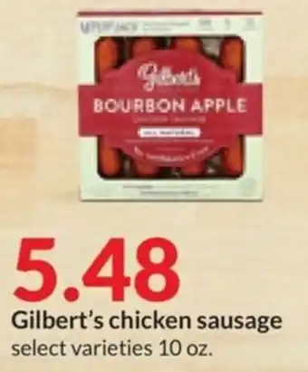 Hy-Vee Gilbert's chicken sausage offer