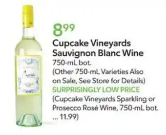 Publix Cupcake Vineyards Sauvignon Blanc Wine offer