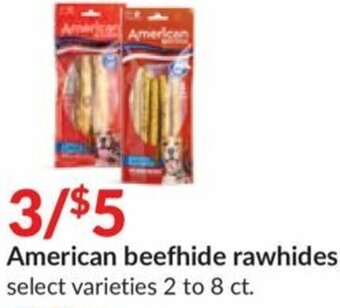 Hy-Vee American Beefhide Rawhides offer