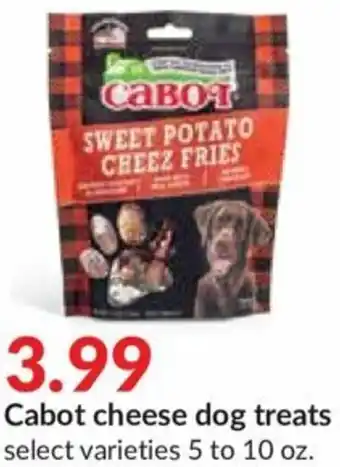 Hy-Vee Cabot Cheese Dog Treats 5-10 oz offer