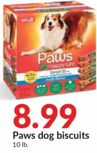 Hy-Vee Paws Dog Biscuits 10 Lb offer