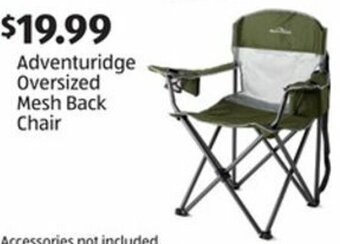 Aldi Adventuridge Oversized Mesh Back Chair offer