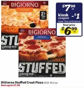 Winn Dixie DiGiorno Stuffed Crust Pizza 20.8-35.2 Oz offer