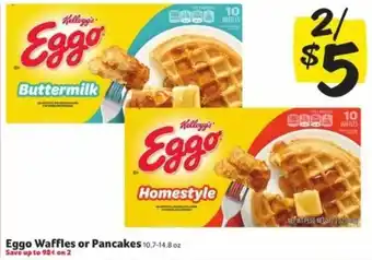 Winn Dixie Eggo Waffles Or Pancakes 10.7-14.8 oz offer