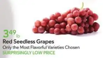 Publix Red Seedless Grapes offer