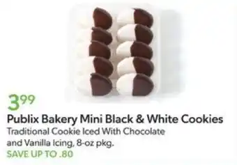 Publix Publix Bakery Mini Black & White Cookies offer