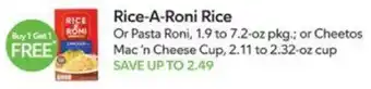 Publix Rice-A-Roni Rice offer