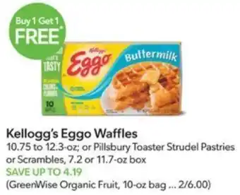 Publix Kellogg's Eggo Waffles offer