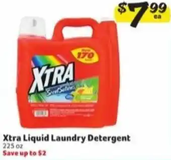 Winn Dixie Xtra Liquid Laundry Detergent 225 oz offer