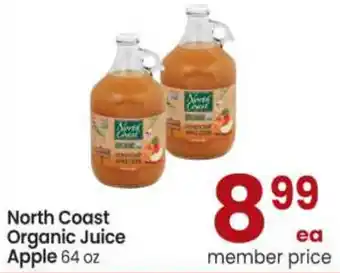 Safeway North Coast Organic Juice Apple 64 oz offer