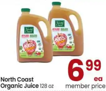 Safeway North Coast Organic Juice 128 oz offer