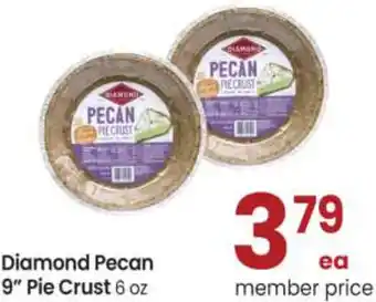 Safeway Diamond Pecan 9" Pie Crust 6 Oz offer
