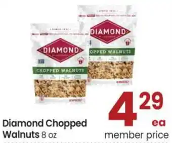 Safeway Diamond Chopped Walnuts 8 oz offer