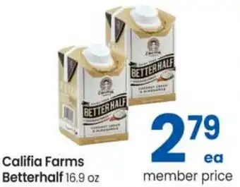 Safeway Califia Farms Better 16.9 oz offer