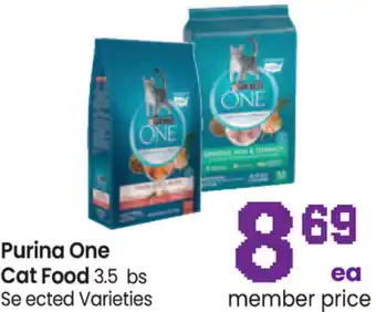 Safeway Purina One Cat Food offer