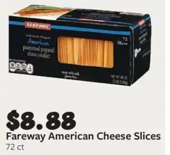 Fareway Fareway American Cheese Slices offer