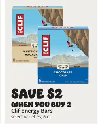 Fareway Clif Energy Bars offer