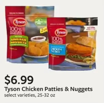 Fareway Tyson Chicken Patties & Nuggets offer