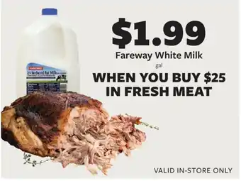 Fareway Fareway White Milk offer