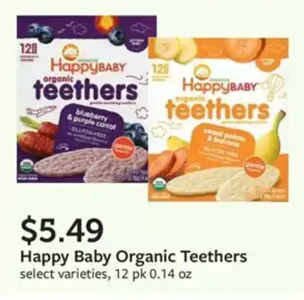 Fareway Happy Baby Organic Teethers offer