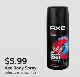 Fareway Axe Body Spray offer