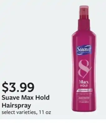 Fareway Suave Max Hold Hairspray offer