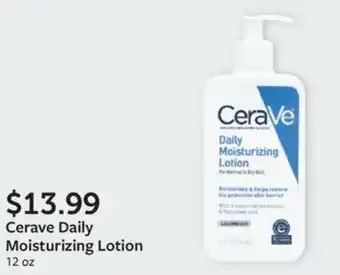 Fareway Cerave Daily Moisturizing Lotion offer