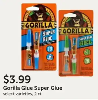 Fareway Gorilla Glue Super Glue offer