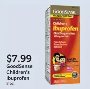 Fareway GoodSense Children's Ibuprofen offer