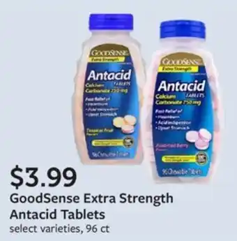 Fareway GoodSense Extra Strength Antacid Tablets offer