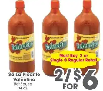 Arteagas Food Center Salsa Picante Valentina offer