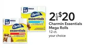 Publix Charmin Essentials Mega Rolls offer