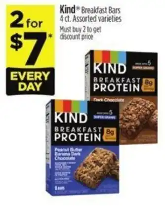 Dollar General Kind Breakfast Bars offer