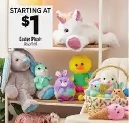 Dollar General Easter Plush Assorted offer