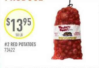 US Foods Chef's Store #2 Red Potatoes offer