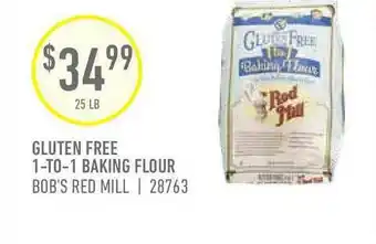 US Foods Chef's Store Gluten Free 1-to-1 Baking Flour offer