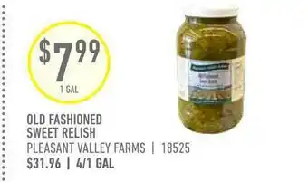 US Foods Chef's Store Old Fashioned Sweet Relish offer