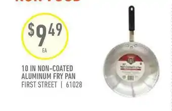 US Foods Chef's Store 10 In Non-coated Aluminium Fry Pan offer
