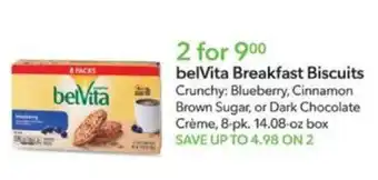 Publix belVita Breakfast Biscuits offer