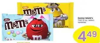 Albertsons Easter M&M's offer