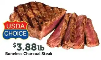 Fareway Boneless Charcoal Steak offer