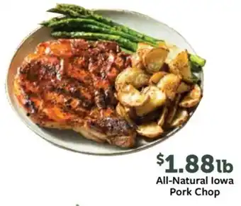 Fareway All-Natural Iowa Pork Chop offer